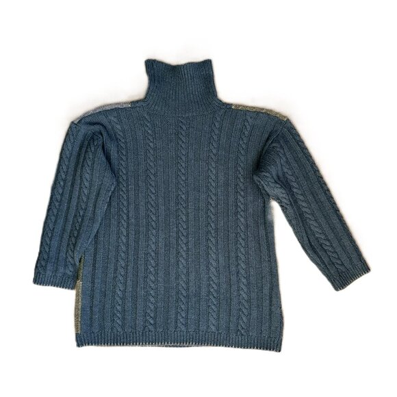 Express Vintage C.IE Internationale 80's-90's Hand Knit Wool Sweater Size S - Picture 2 of 6